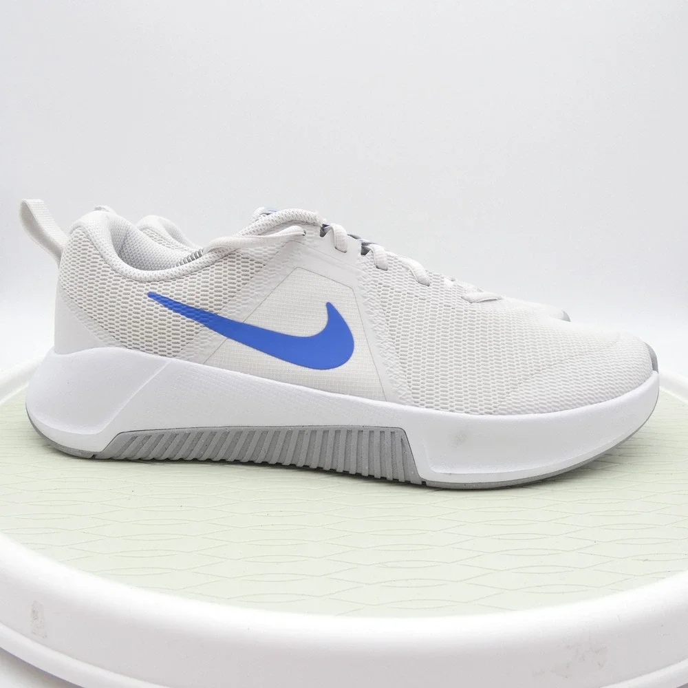 Nike Legend Essential 3 Next Nature Mens 12 White Grey Blue FQ1831-006 Training